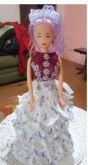 Boneca decoradas em eva
